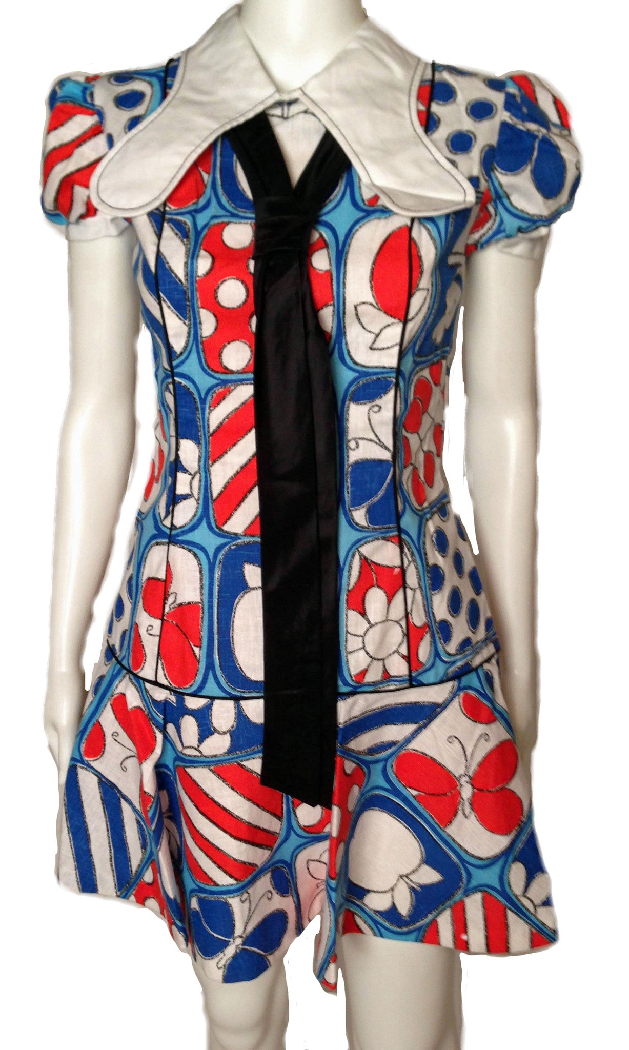 Mod Mini Dress Deadstock 1960s ...